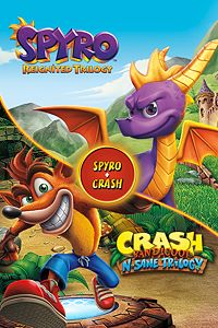Pacote de jogo Spyroâ¢ + Crash Remastered