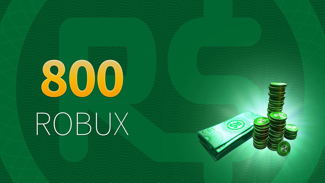 800 Robux for Xbox on Xbox One