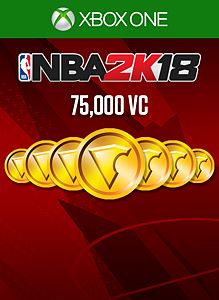 NBA 2K18 75K VC boxshot