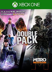 Saints Row/Metro Double Pack boxshot