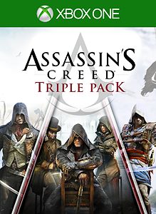 ASSASSIN'S CREED TRIPLE PACK (BF,UN,SYND) XB1 boxshot