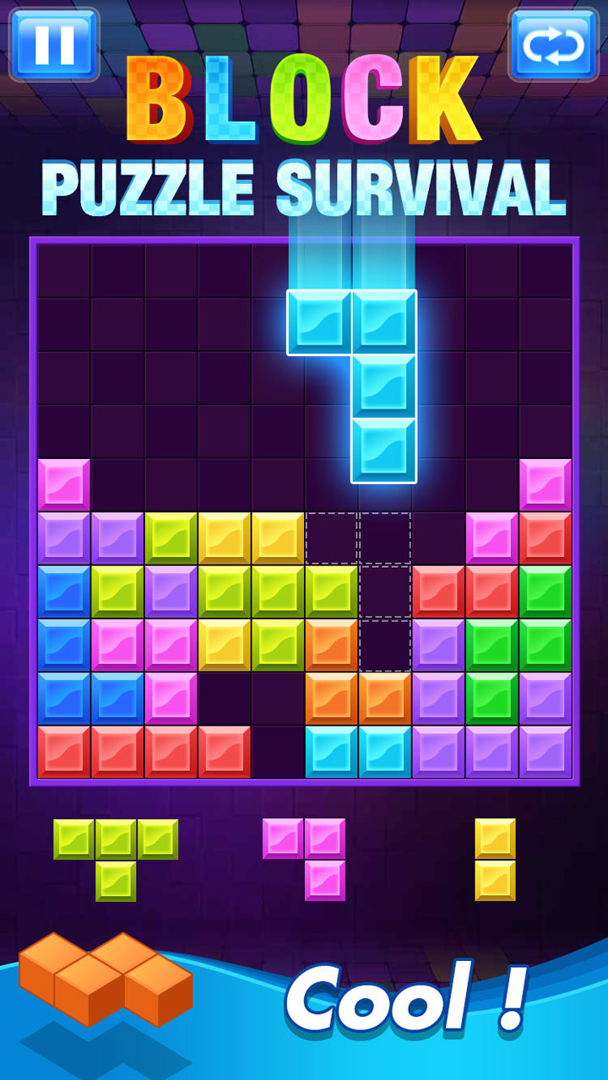 Block Puzzle Survival - block puzzles games free,new classic block puzzle  games,block games free online for kindle fire,puzzle brain games free for  all ages!::Appstore for Android