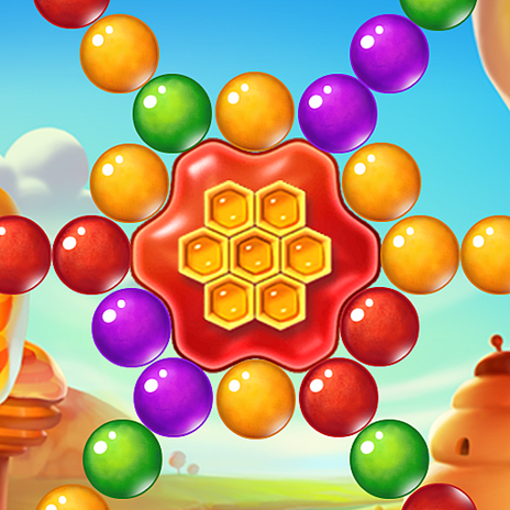 Bee deals bubble shooter