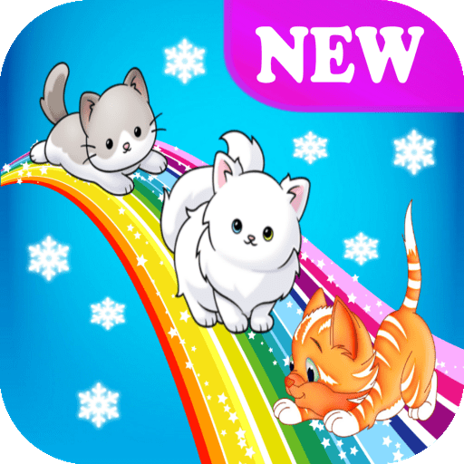 Cute Cats Glowing - most popular pet games free and offline