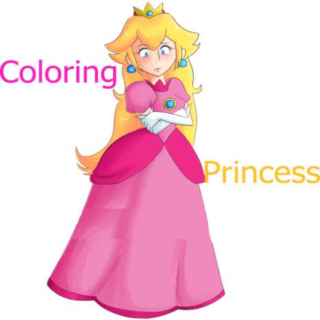 Princess Coloring Book