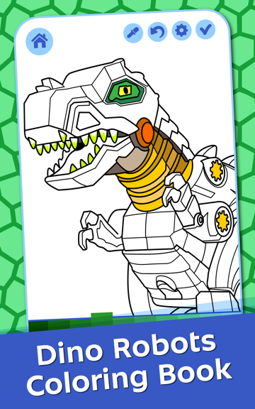 Dinosaur Coloring Book : Dino & T-rex Offline Coloring for Children,  toddler, preschooler and kids. - Microsoft Apps