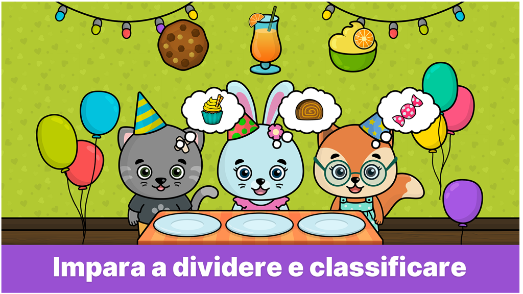 Giochi per bambini di 2, 3, 4 anni - 15 attività per i più piccoli - Microsoft  Apps