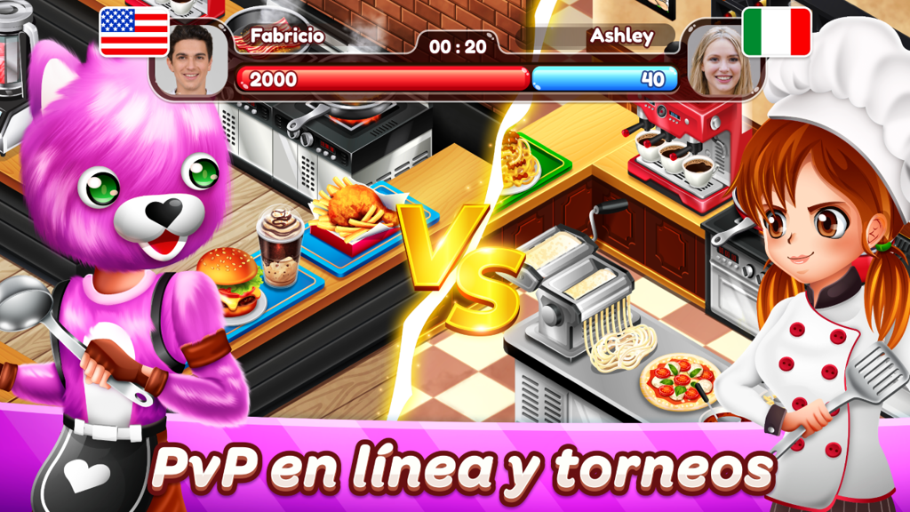 Kitchen Crush : juegos de cocina - Juego de restaurante - Master Chef Game  - juegos de cocina para adultos - Microsoft Apps