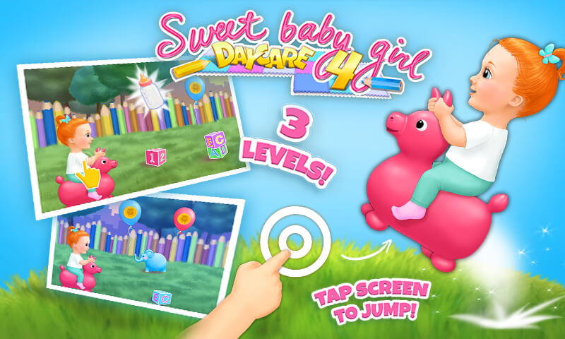 Sweet Newborn Baby Girl : Kids Nursery Daycare & Babysitter Game::Appstore  for Android