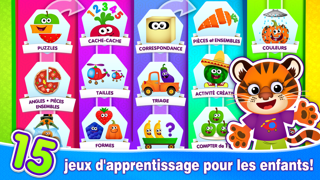 Jeux pour enfants - Jeux de bébé gratuit 1 2 3 4 ans – Microsoft Apps