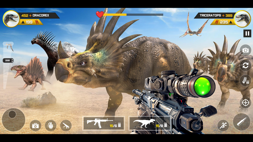 Dino 3D Shooting Offline Games - Microsoft Apps