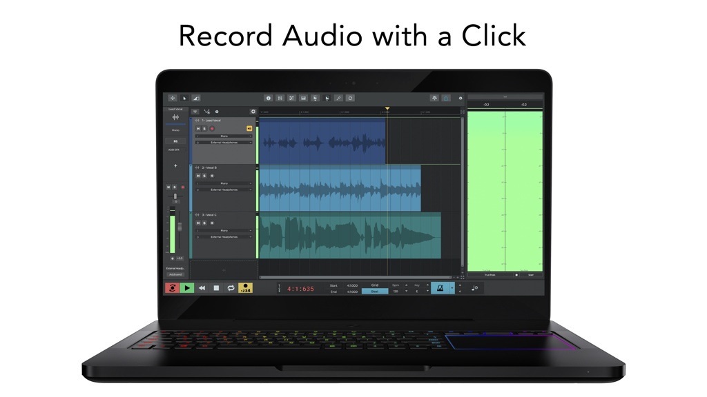 n-Track Studio EX 7 - Professional DAW - Audio Recording