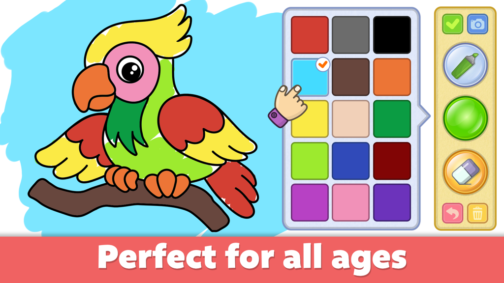 Kids Drawing Games For Girls & Coloring Pages Free: Learn To Draw Toddler  Learning Games For 2-5 Year Olds - Microsoft Apps