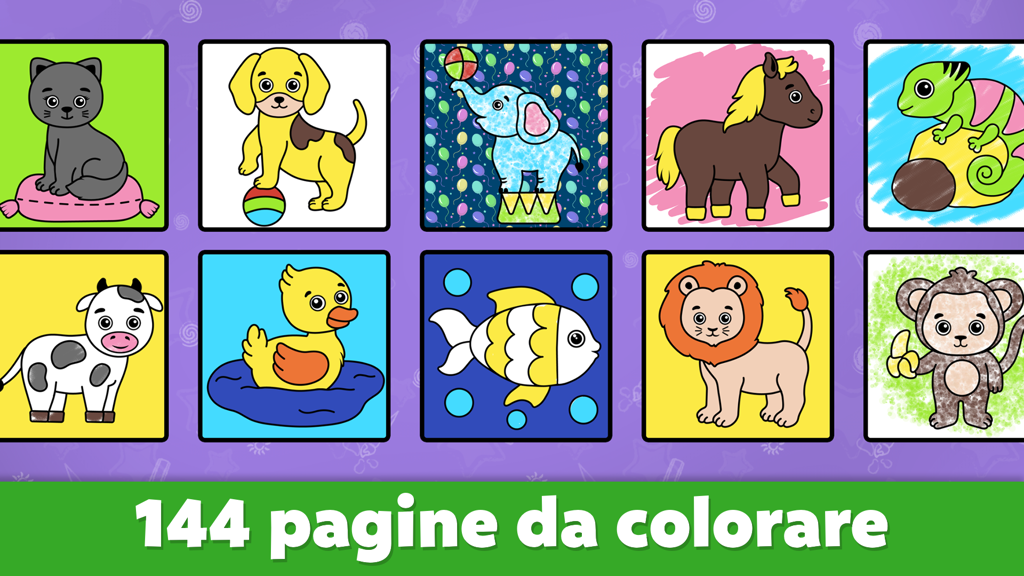 Disegni da colorare per bambini - giochi per bimbi di 2 - 8 anni -  Microsoft Apps