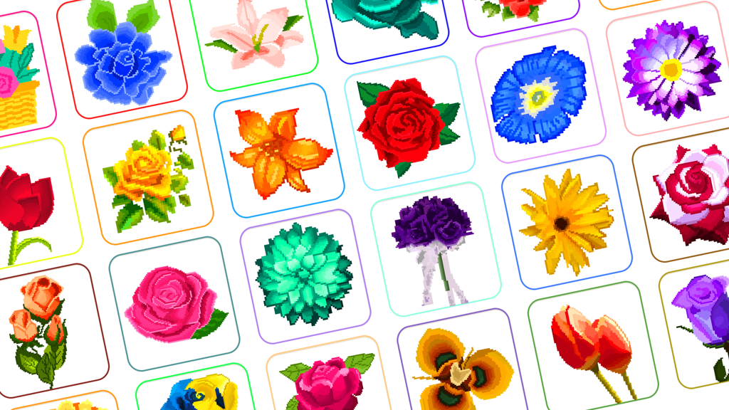 Pixel Art - Animals, Flowers - Microsoft Apps