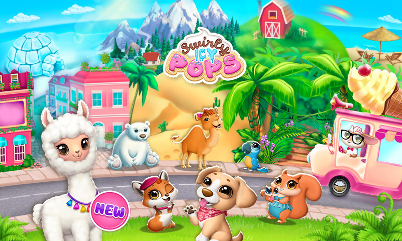 Swirly Icy Pops - Surprise DIY Ice Cream Shop for Cute Animals - Microsoft  Apps