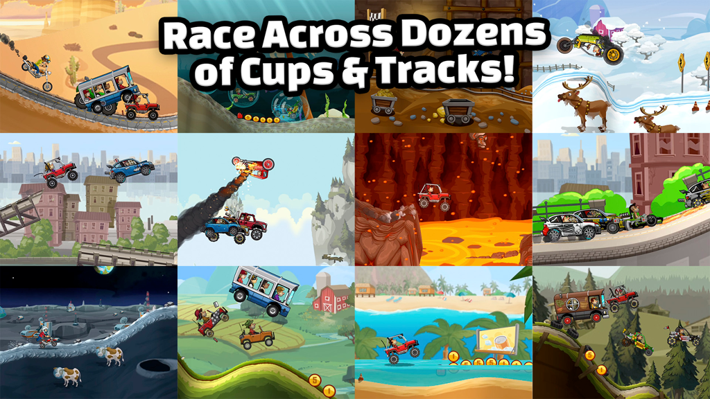 Hill Climb Racing 2 Mod Apk 1.54.3 [Unlimited Money] Chinese Part