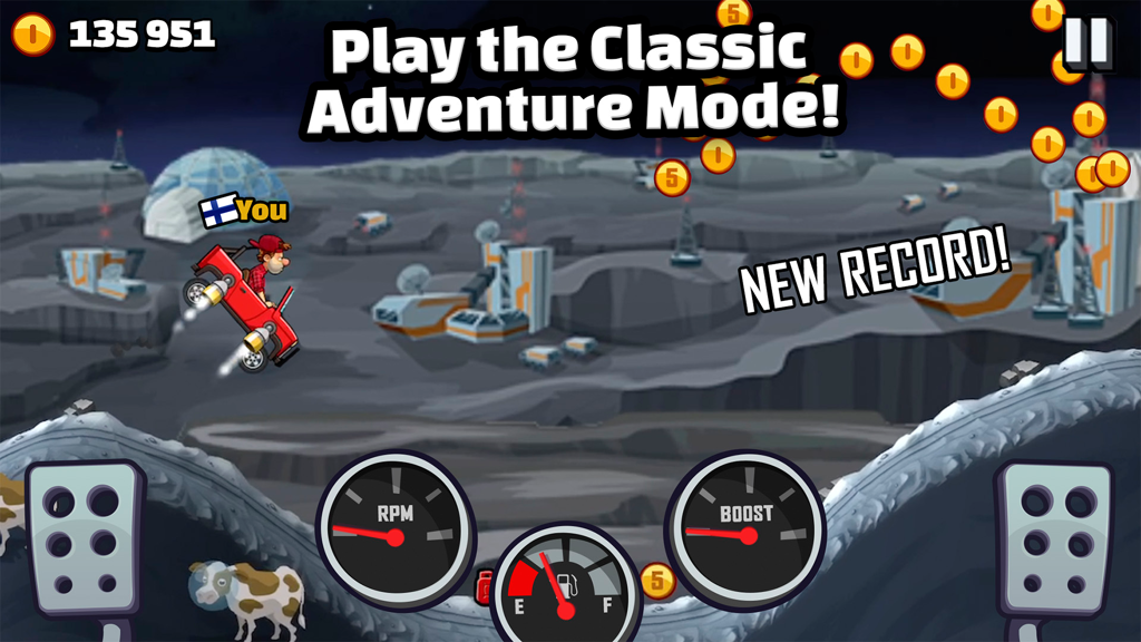 Hill Climb Racing - The newest update for Hill Climb Racing 2 is