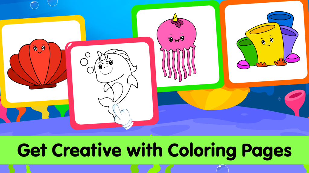 Paint4k - Juegos para pintar para niños y niñas gratis sin wifi & Dibujos  para colorear de unicornio - Aplicaciones de Microsoft