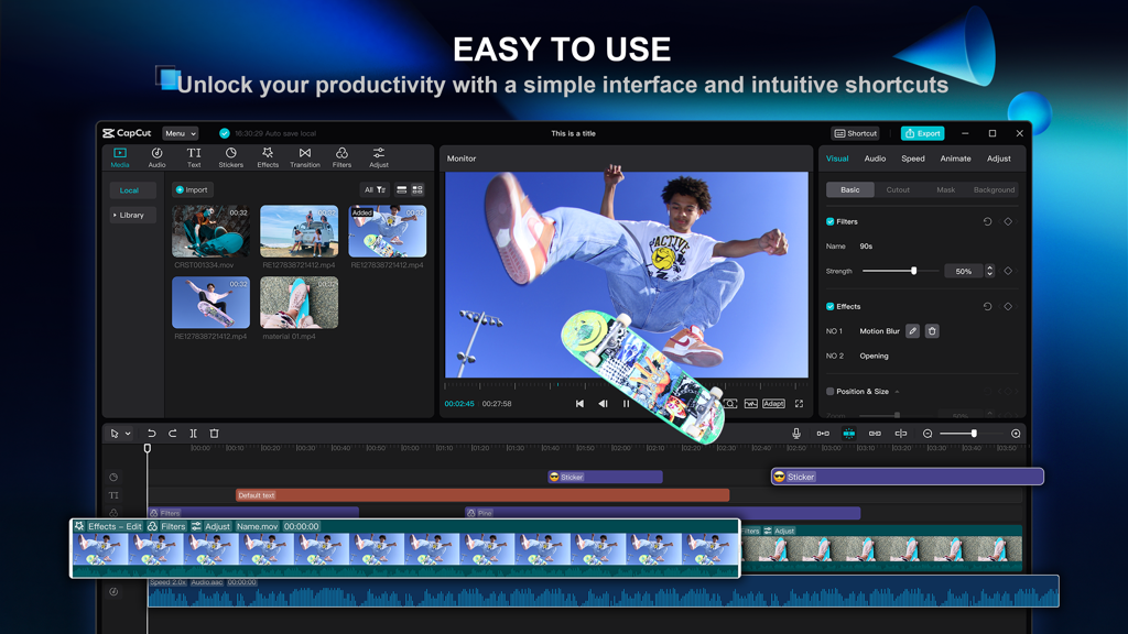 Free Video Filters and Video Effects for Video Editing - CapCut