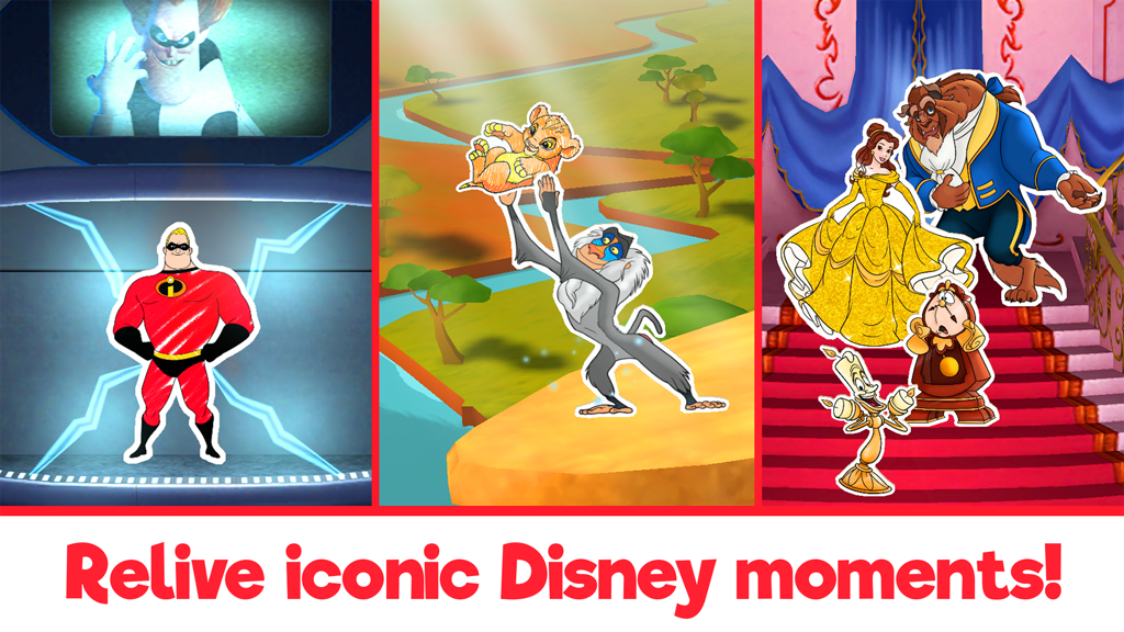 Disney Magic Moments - Colouring and Activity Sheets