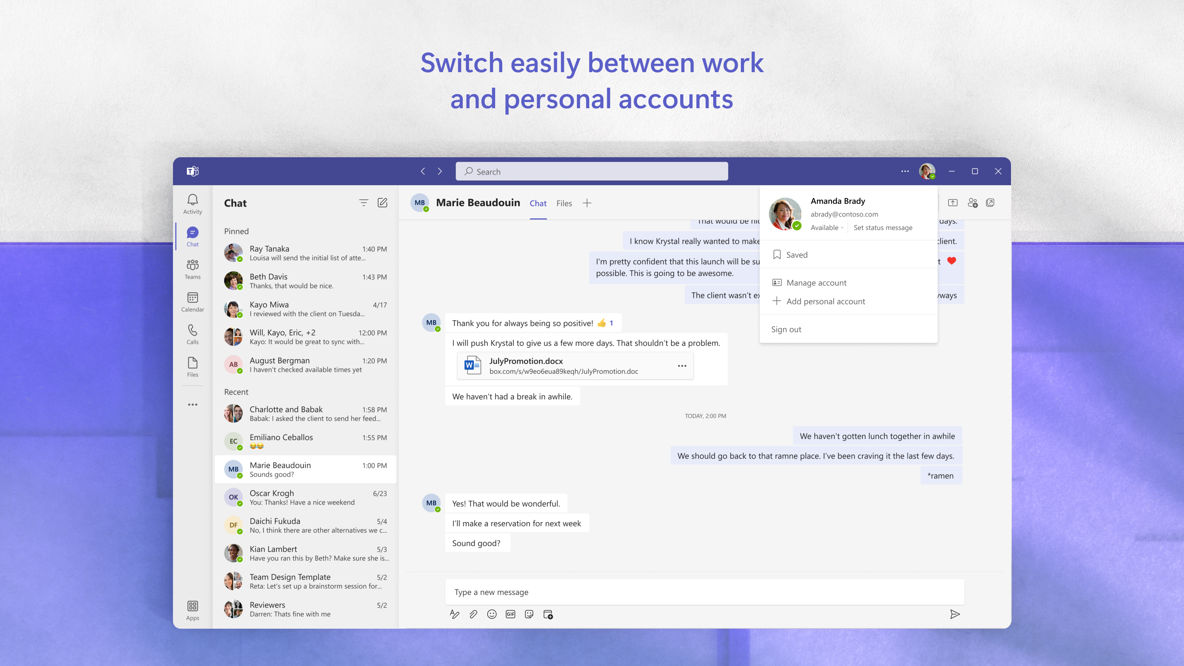 Download Microsoft Teams Desktop and Mobile Apps