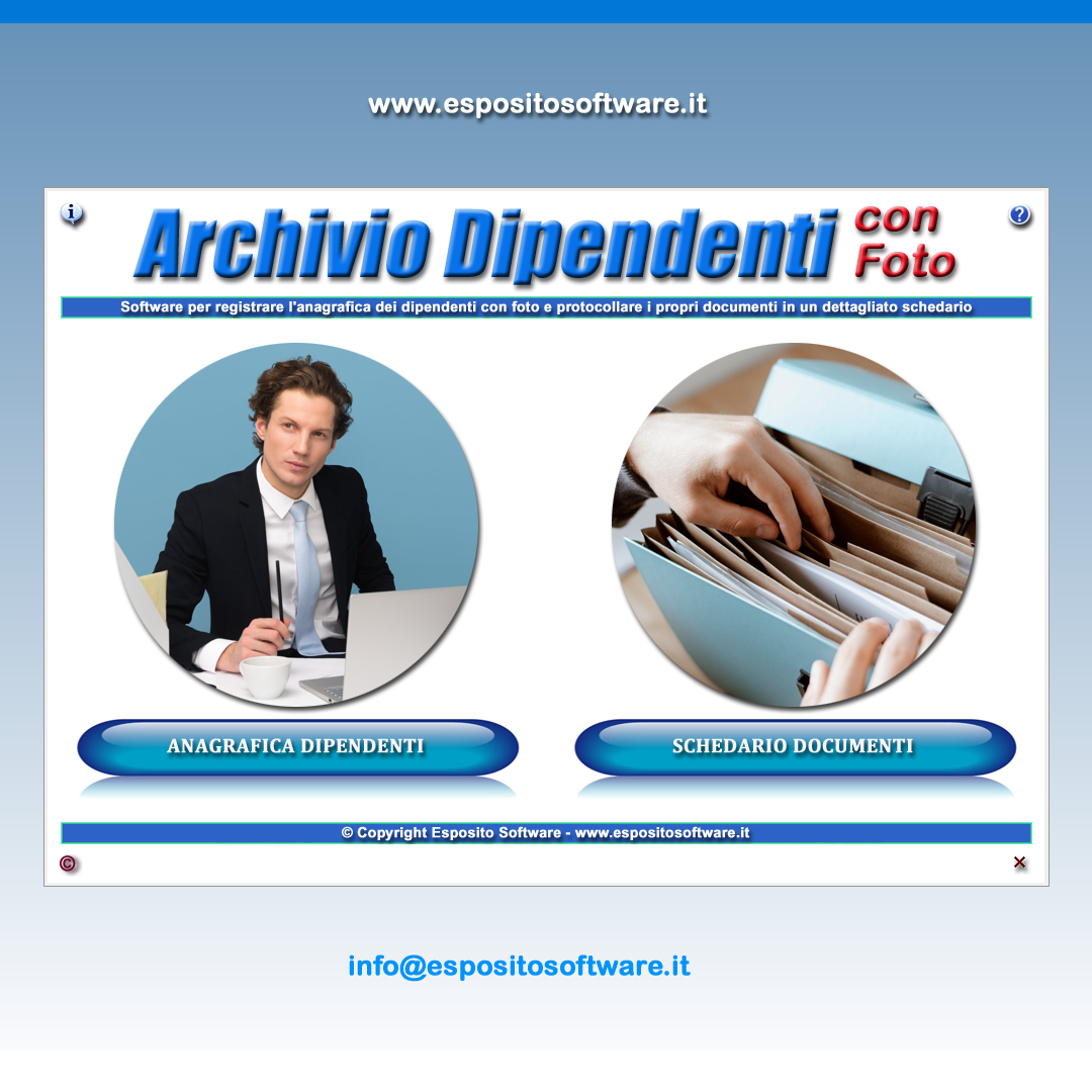 Archivio Dipendenti con Foto