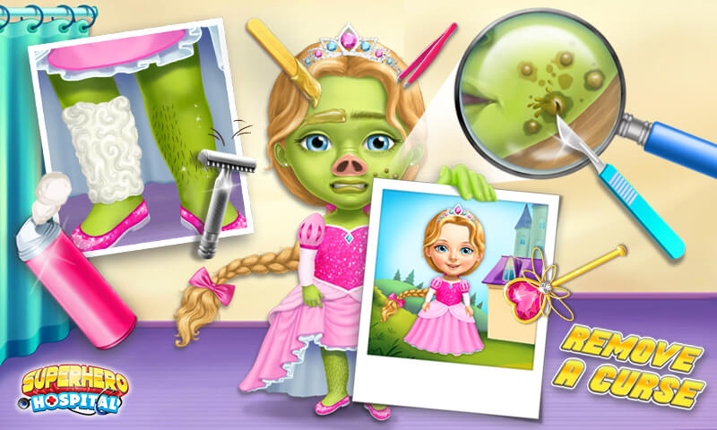 Sweet Baby Girl Superhero Hospital - Play Princess Care Makeover Games For  Girls 