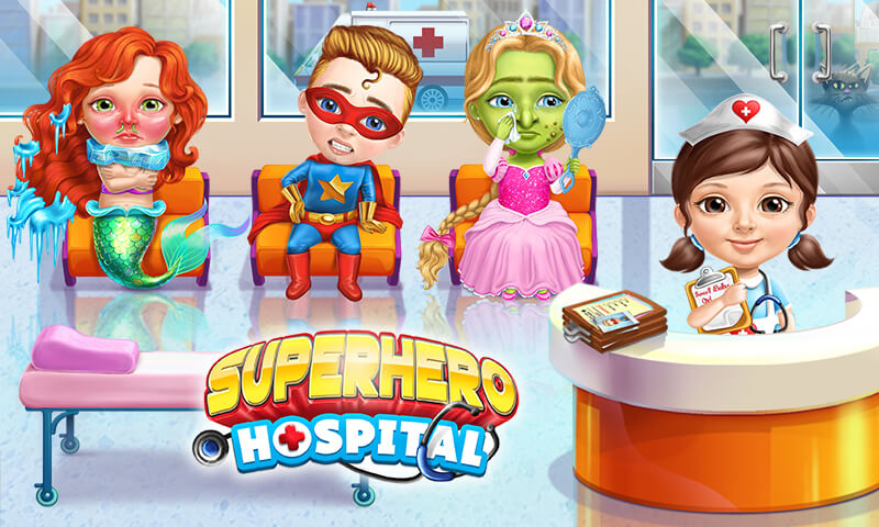 Sweet Baby Girl Superhero Hospital - Play Princess Care Makeover Games For  Girls 