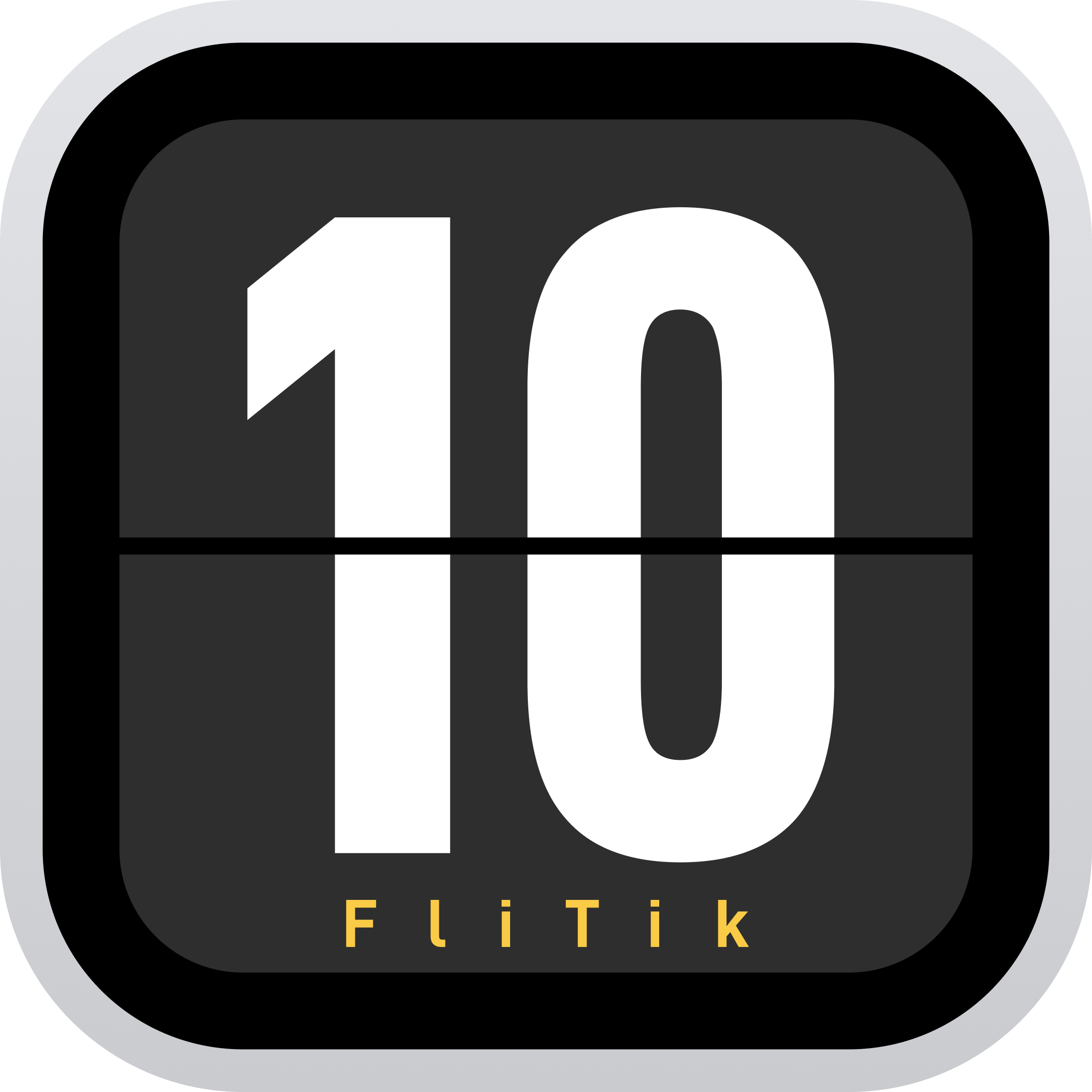 FliTik - Flip Clock Screensaver and Widget