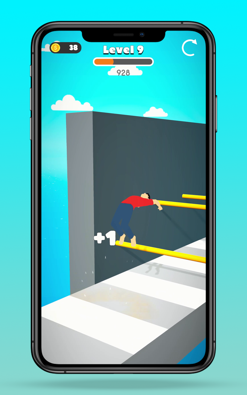 Backflip Pro – Parkour Sports Hypercasual Game Source Code