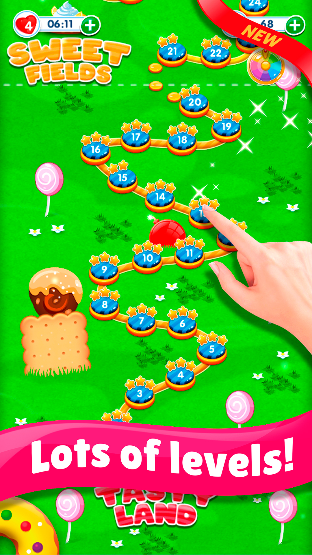 More sugary sweet fun with the new Candy Crush Soda Saga game