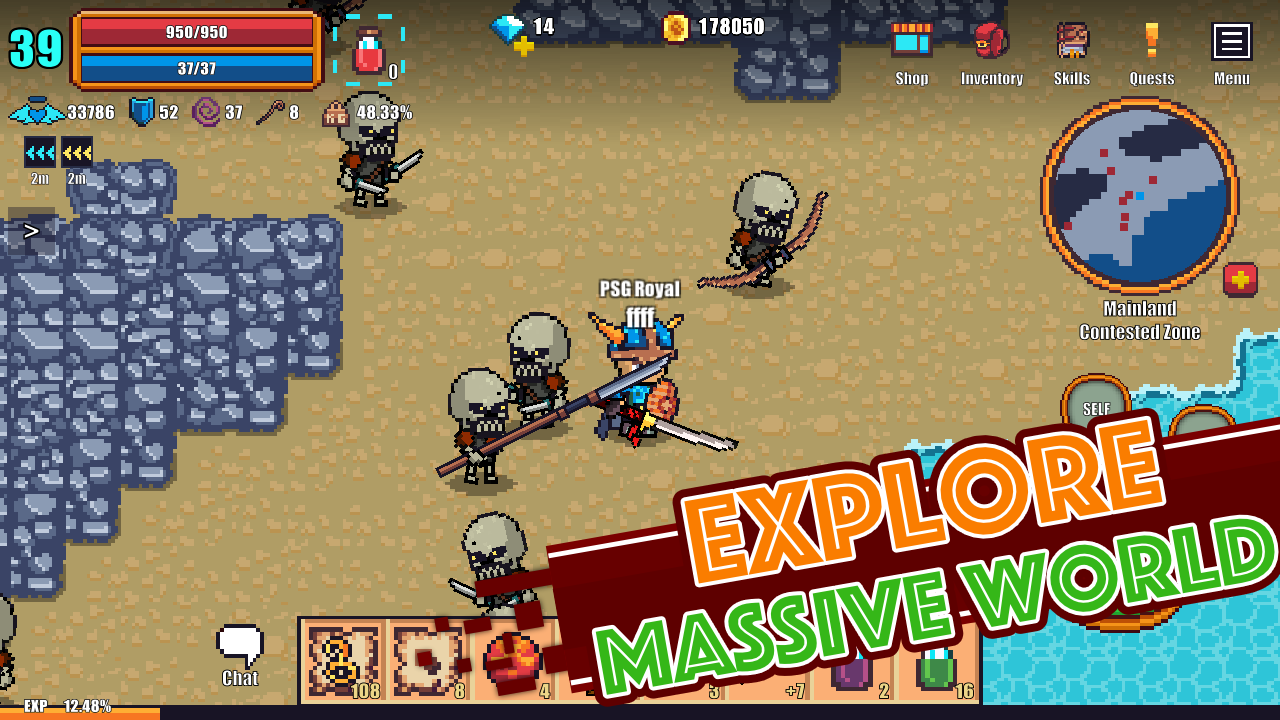 Pixel Knights Online 2D MMORPG MMO RPG - Microsoft Apps