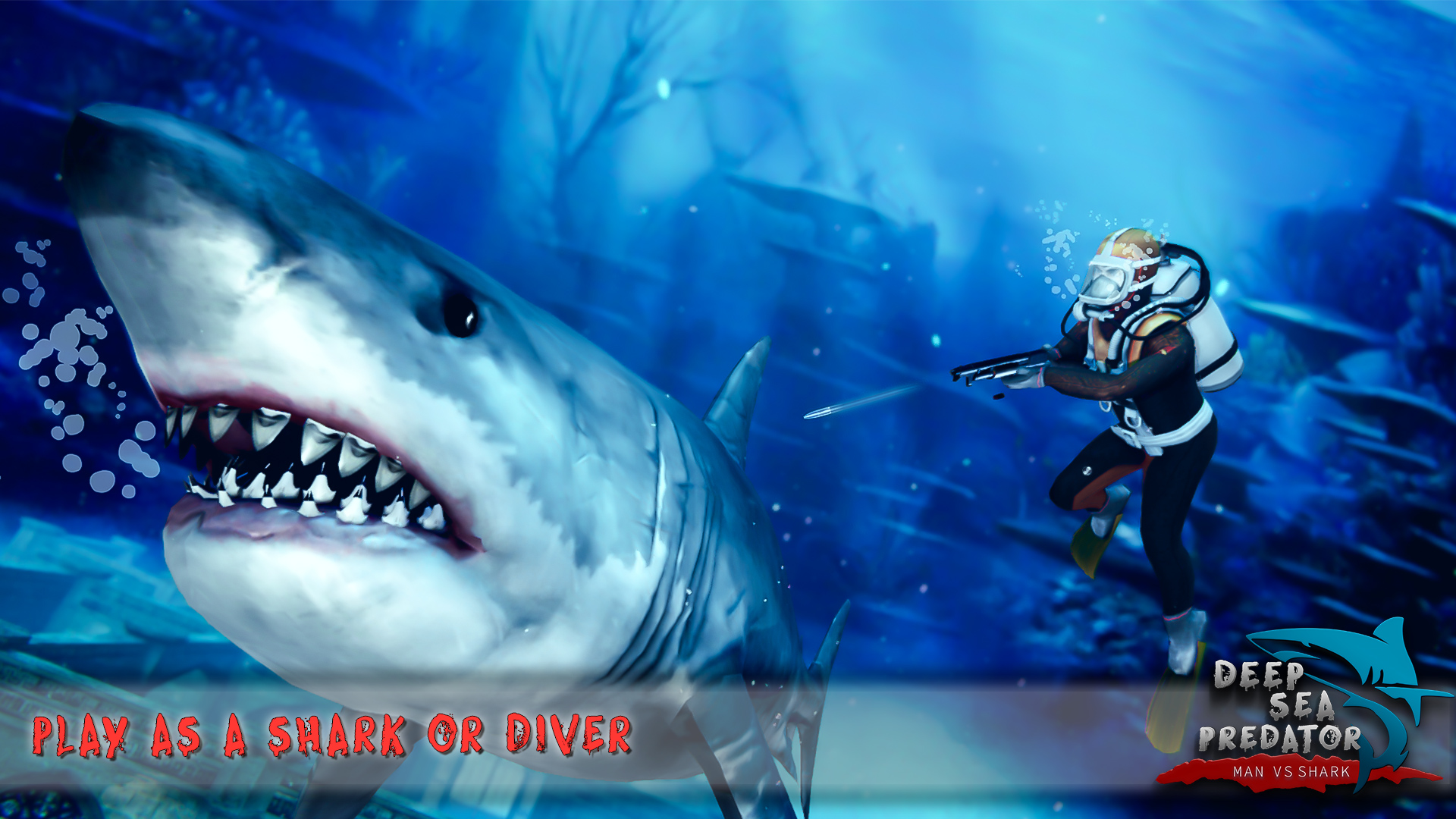 Angry Shark Attack Deep Sea Shark Hunter Games - Microsoft Apps