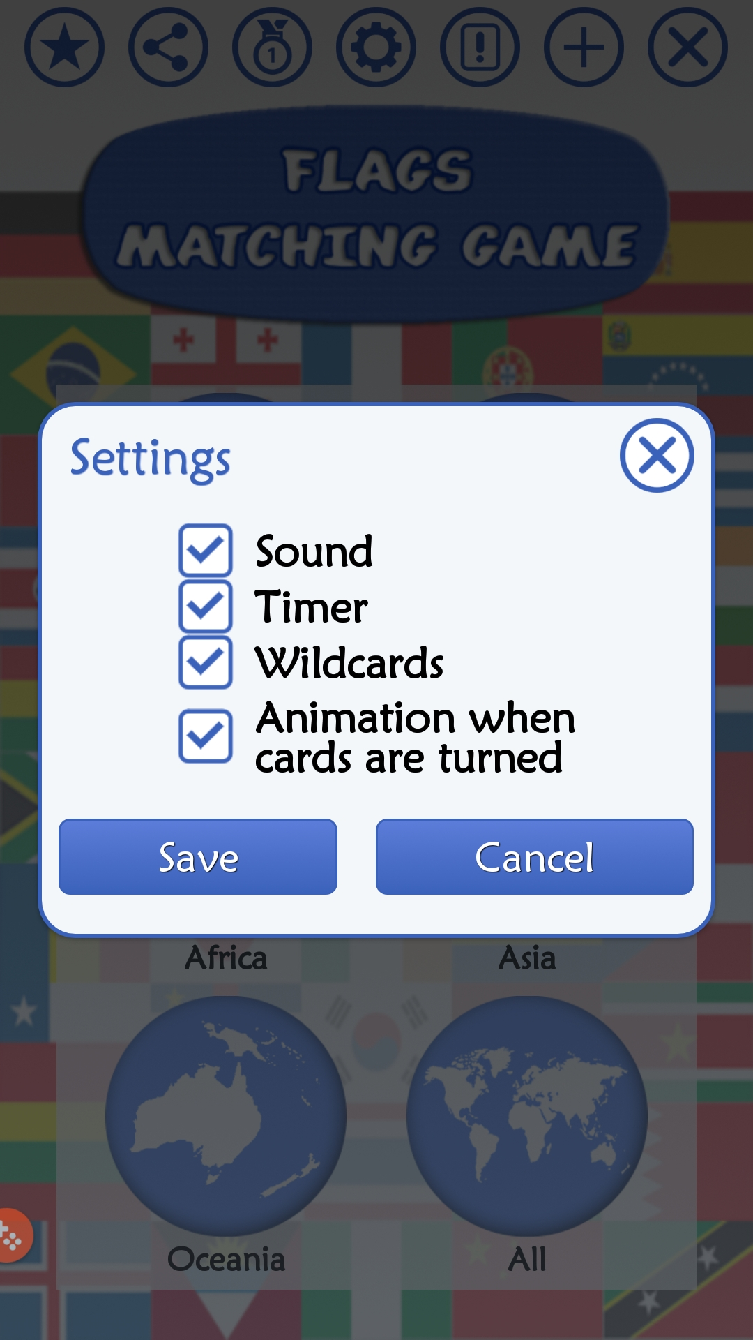 Memory Game - Learn Flags - Microsoft Apps