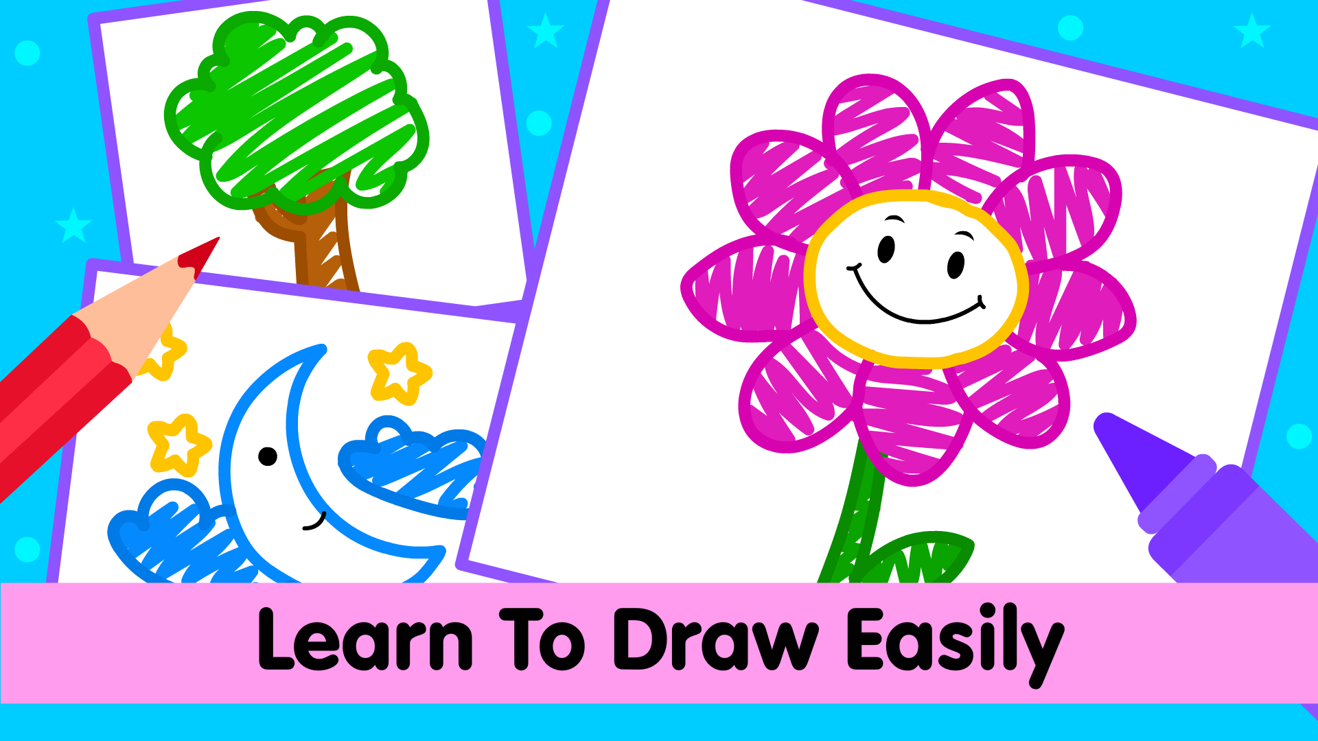 Kids Drawing Games For Girls & Coloring Pages Free: Learn To Draw Toddler  Learning Games For 2-5 Year Olds - Microsoft Apps