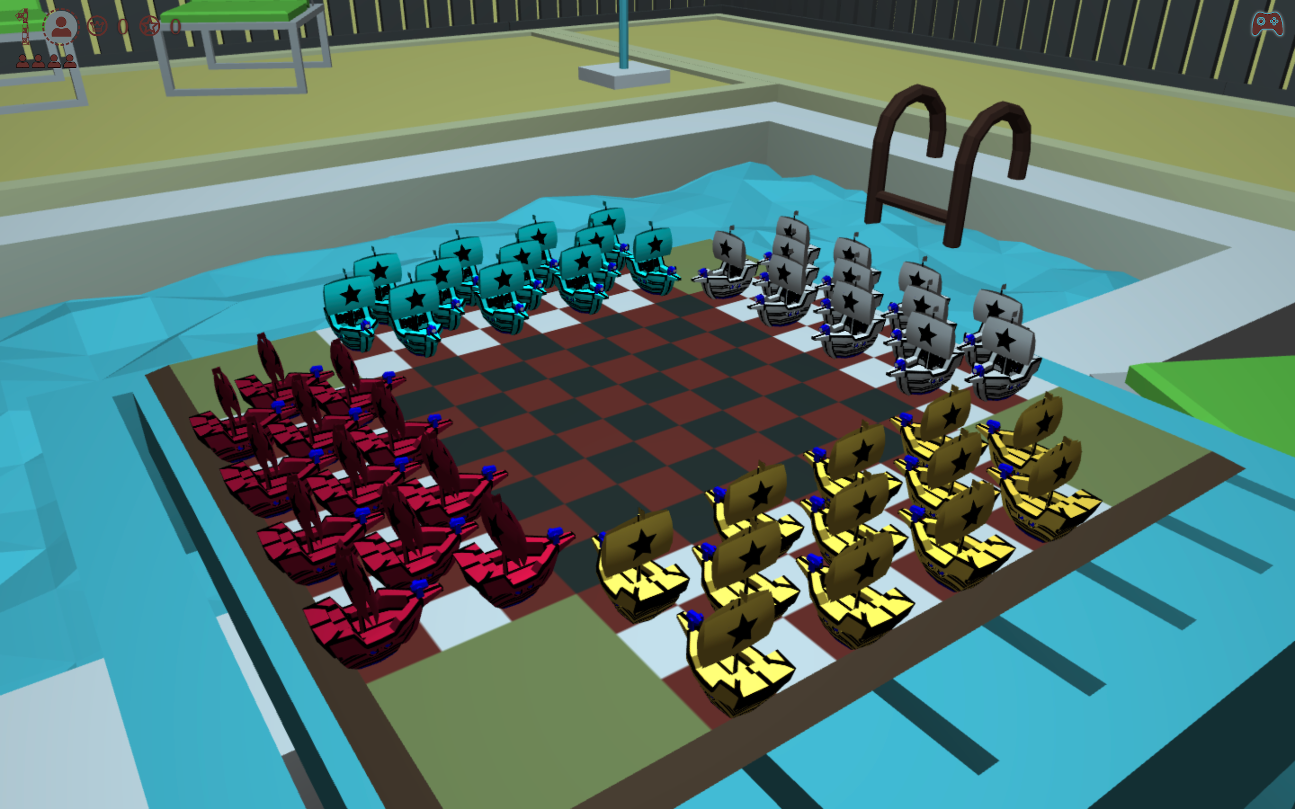 Roblox Chess and Checkers Set 