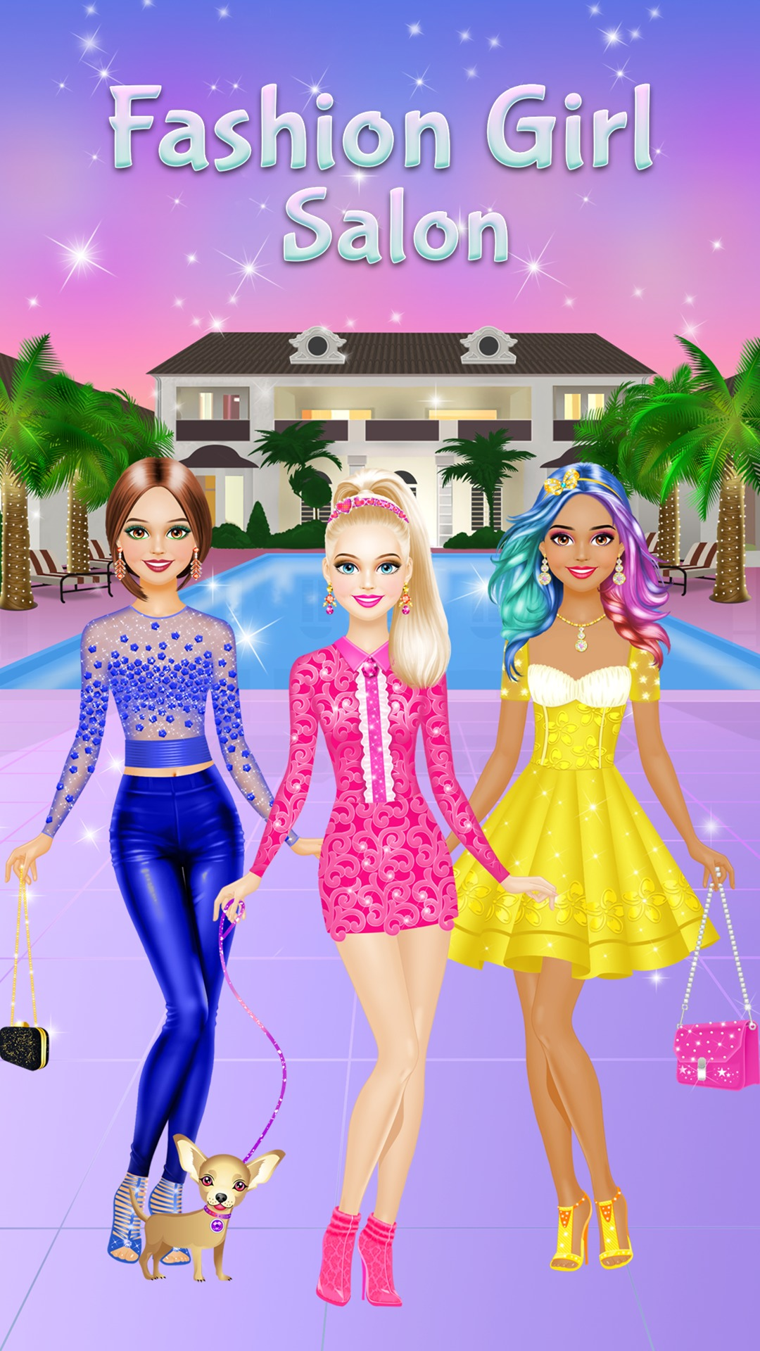 Fashion Girl Makeover - Spa, Makeup and Dress Up Game for Kids