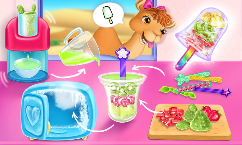 Swirly Icy Pops - Surprise DIY Ice Cream Shop for Cute Animals - Microsoft  Apps