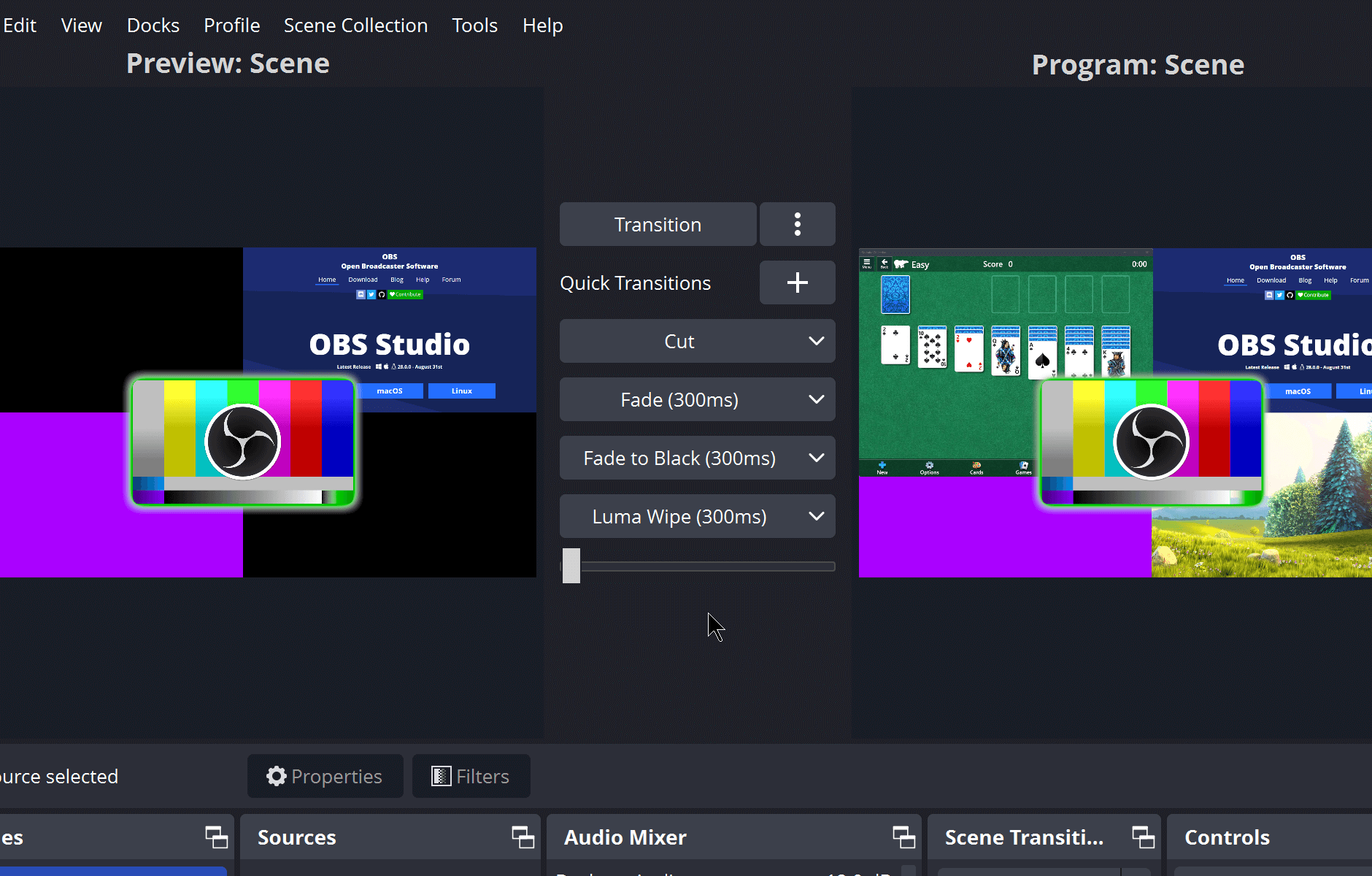 OBS Studio Screenshot