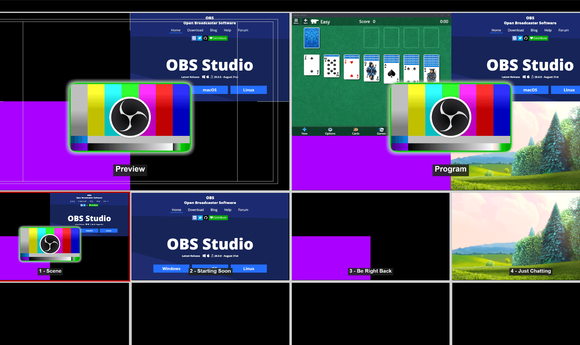 OBS Studio Screenshot