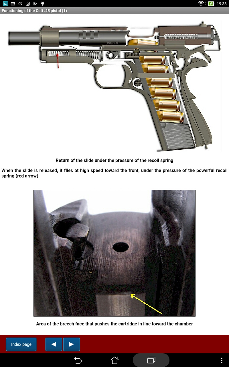 Pistolet factice Blueguns Colt 1911 A1 Cal.45 - .45 - Reproductions de  pistolets (10000251)