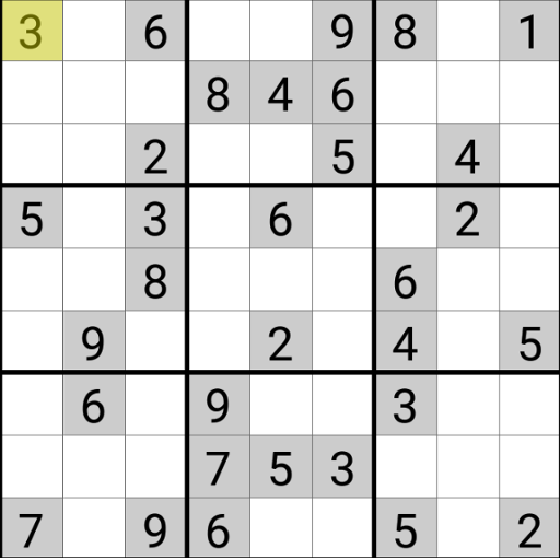 Play free online sudoku puzzle game
