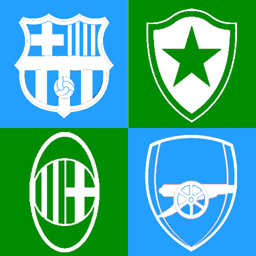 GUESS THE FOOTBALL CLUBS BY A PIECE OF THEIR LOGOS