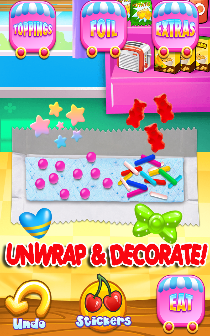 Chocolate Candy Bar Maker & Bubble Gum Maker - Kids Cooking & Food Maker  Games FREE - Microsoft ئەپلىرى