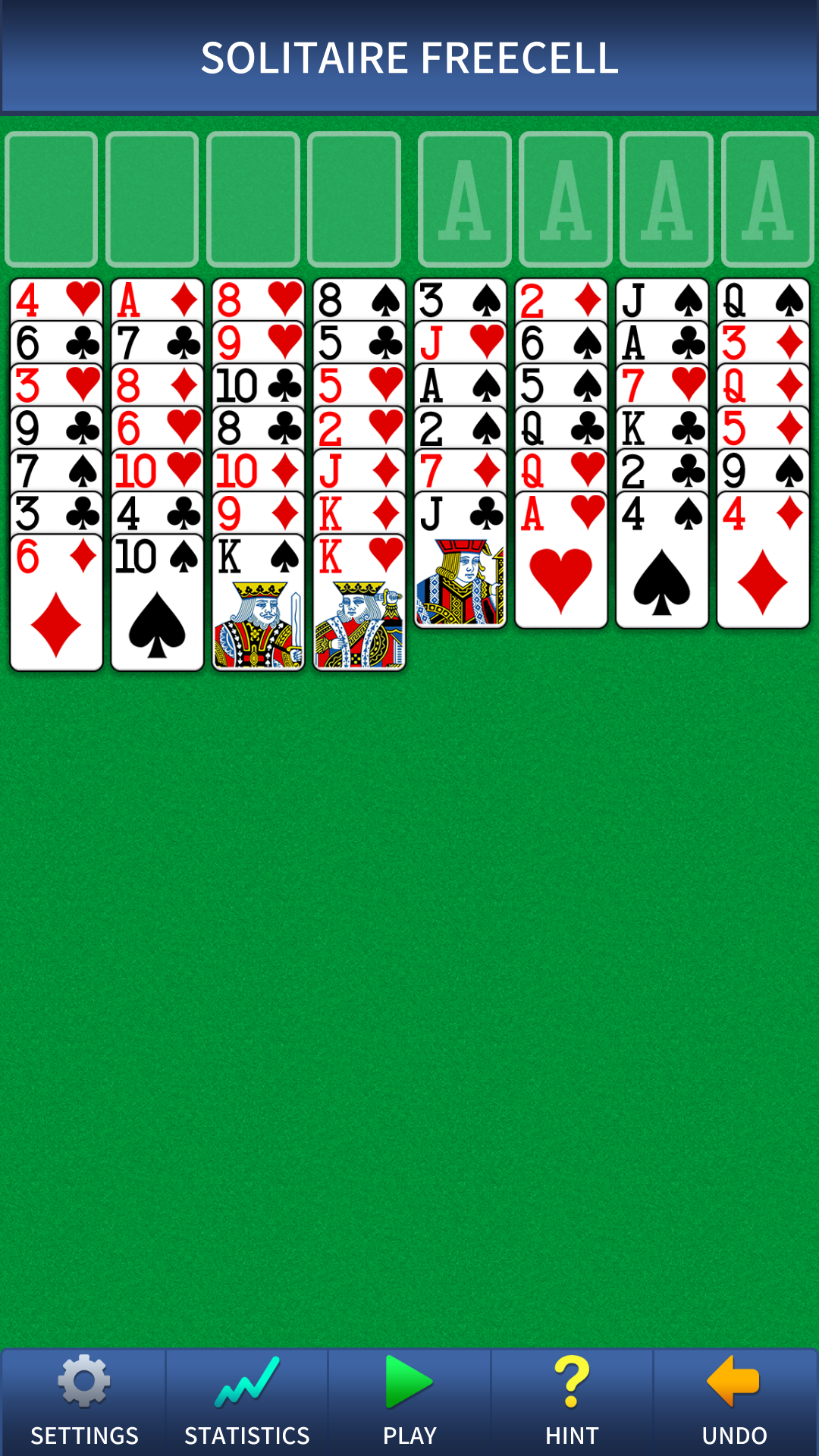 Chinese FreeCell Solitaire - Play Online for Free