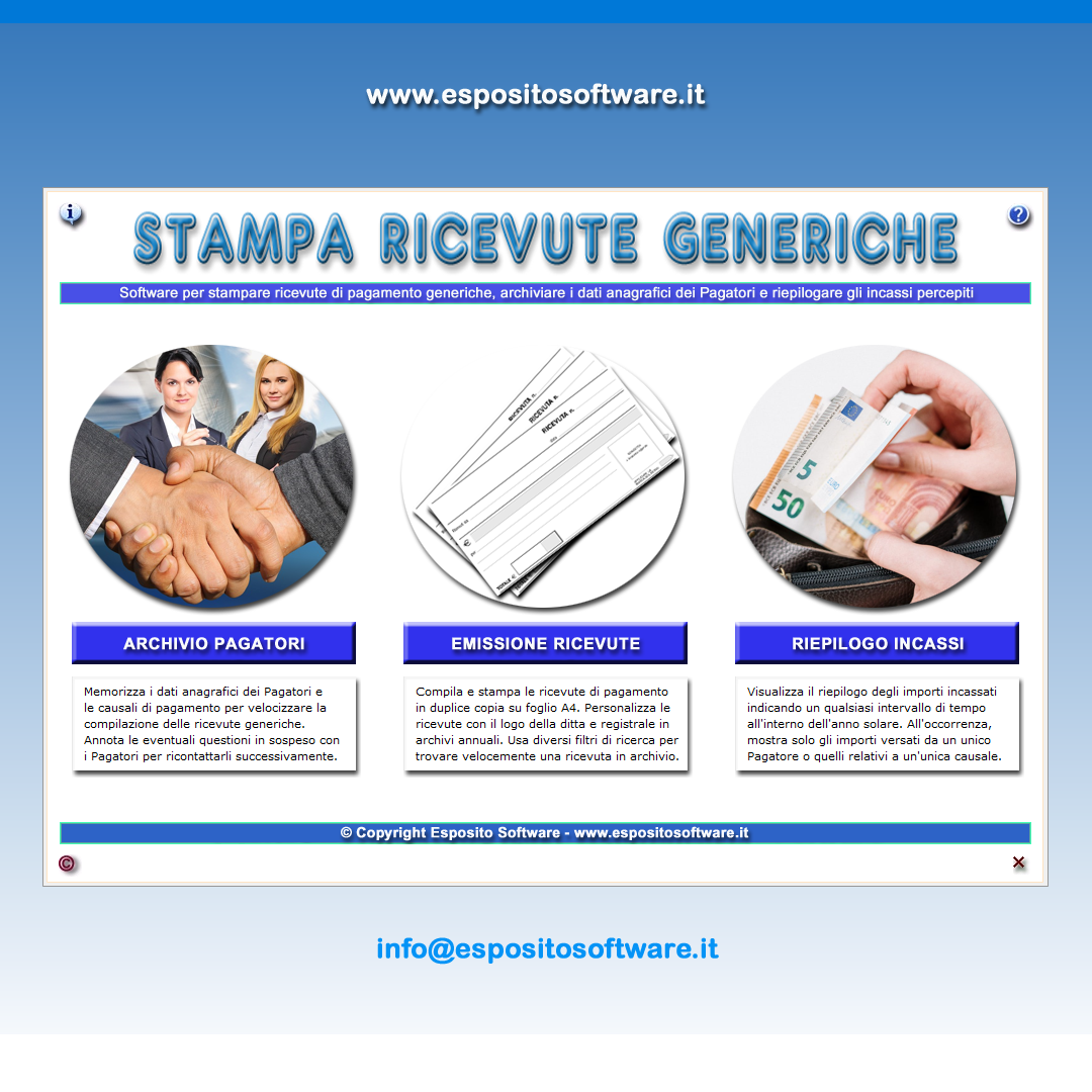 Stampa Ricevute Generiche