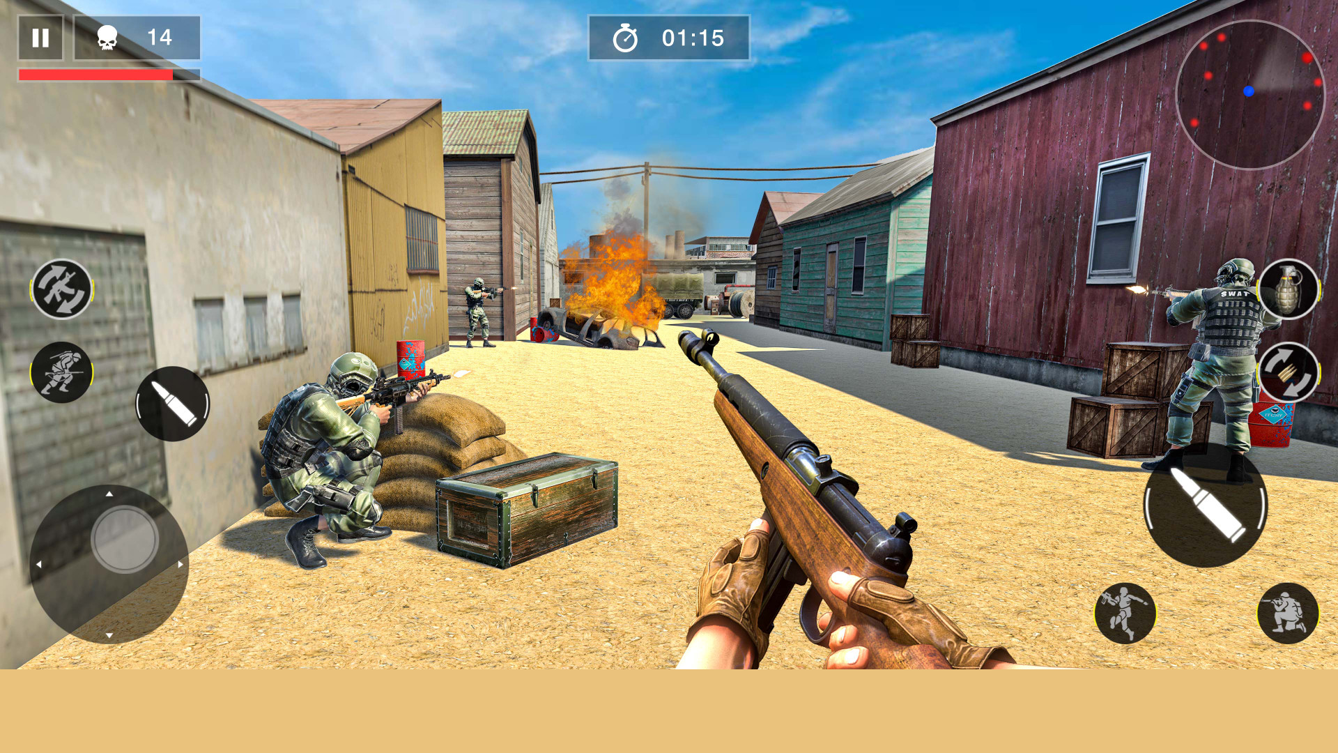 Download Critical Strike FPS Games 2020 android on PC