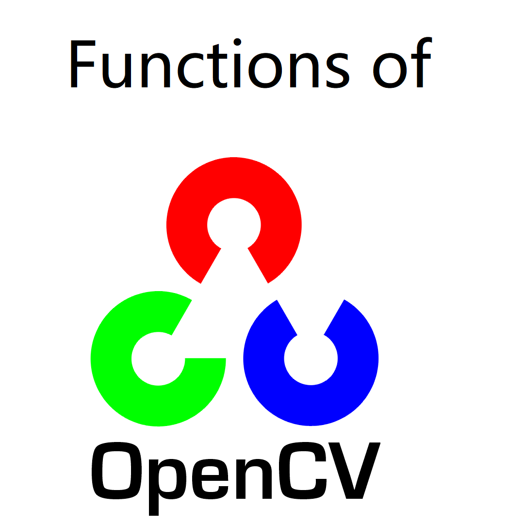 functions of opencv