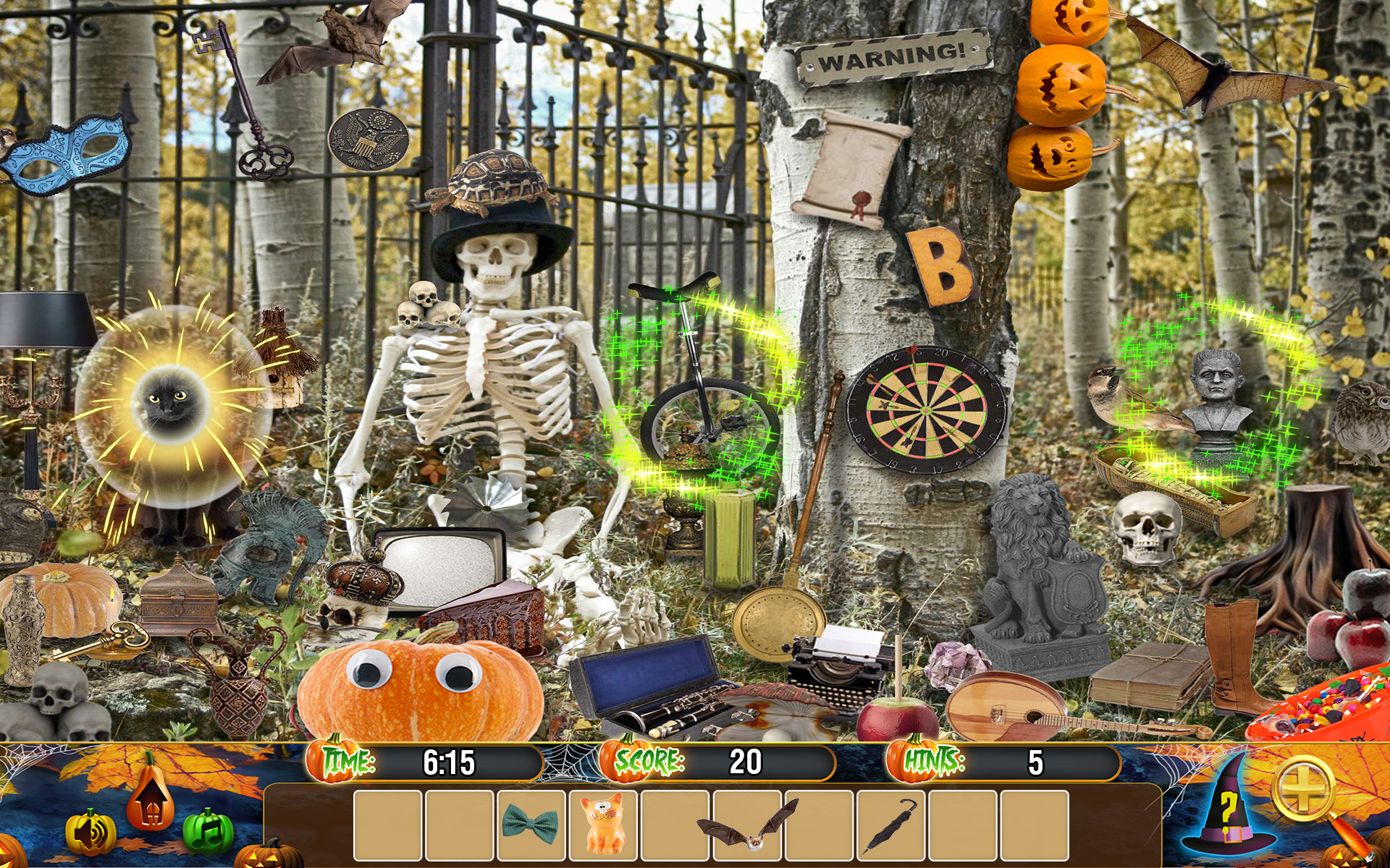 Hidden Objects Halloween Haunted Horror Mystery – Fall Pumpkin